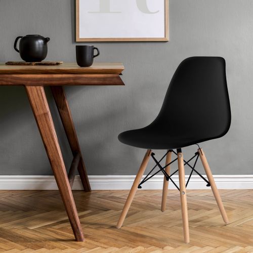 Krzesło nowoczesne Paris DSW czarne na Arena.pl