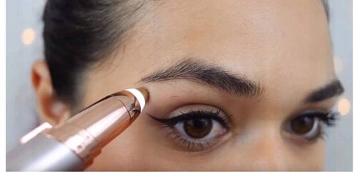 GOLARKA DO TWARZY, wąsik, brwi z baterią depilator na Arena.pl