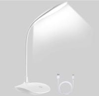 lampka biurkowa led usb 3 tryby światła elastyczna