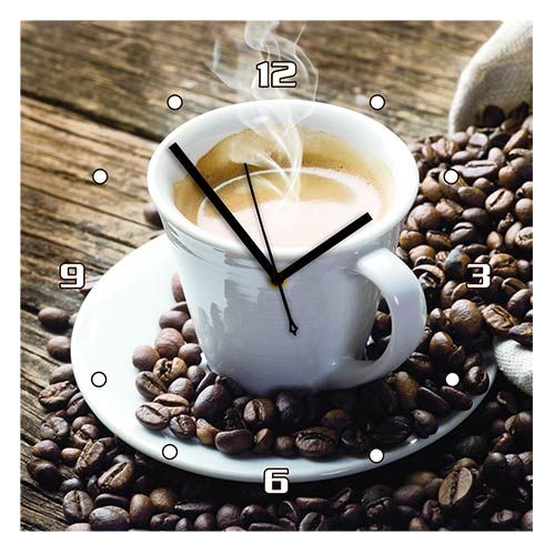 Zegar Ścienny Obraz Café na Arena.pl