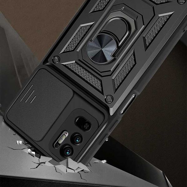 Spacecase Camring Redmi Note 10 5G/Poco M3 Pro Cza zdjęcie 5