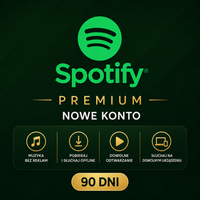 Spotify premium | 3 miesiące | 90 DNI | INDYWIDUALNE KONTO PREMIUM
