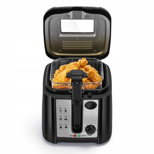 FRYTKOWNICA FRYTOWNICA MOCNA 2,5L ŁATWE SZYBKIE SMAŻENIE FRYTEK na Arena.pl