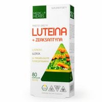 Luteina + Zeaksantyna 80kaps Medica Herbs