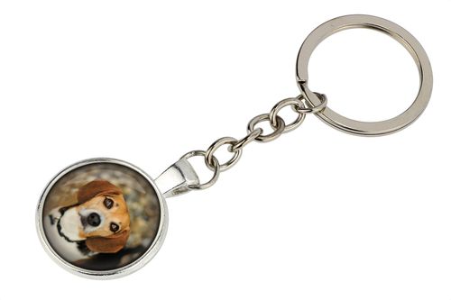 Brelok handmade z pieskiem - Beagle na Arena.pl