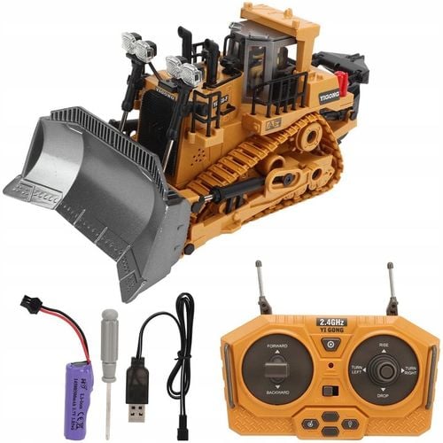 SPYCHACZ RC BULDOŻER ZDALNIE STEROWANY PILOT MASZYNA BUDOWLANA KOPARKA na Arena.pl