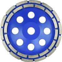 Geko Tarcza diamentowa garnkowa 180mm double szlifowanie betonu