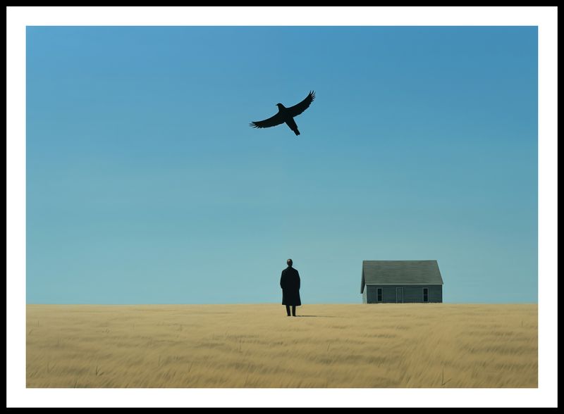 Plakat 84x59,5cm Samotny i Wolny zdjęcie 3