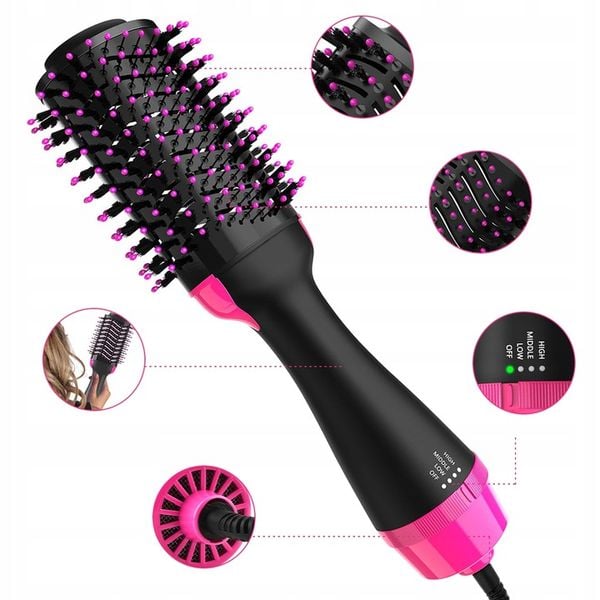 Suszarka Do WłOsóW Prostownica Szczotka LokóWka zdjęcie 5