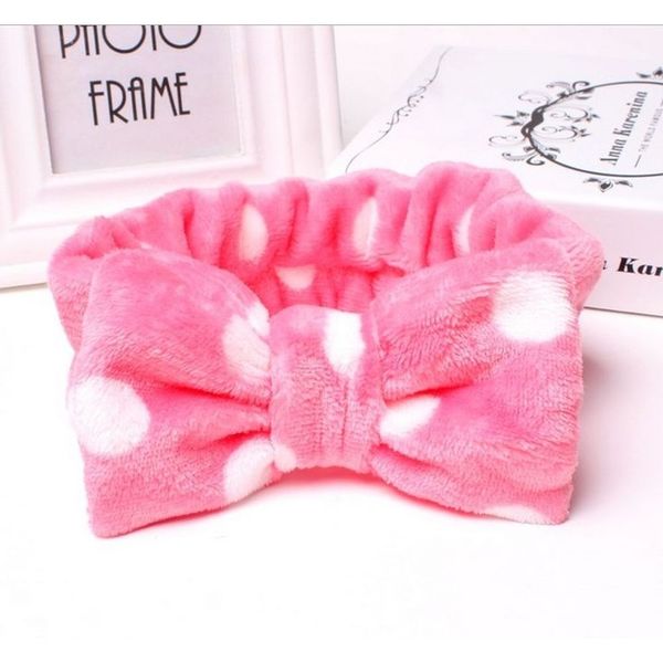 Opaska do włosów kropki makeup zdjęcie 2