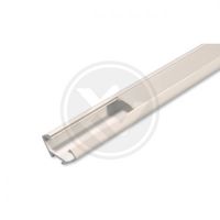 PROFIL LED PCV KĄTOWY BIAŁY 1M MLECZNY 22X12