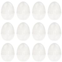 JAJKA AKRYLOWE 9cm JAJKO STOJĄCE PLASTIKOWE 12szt