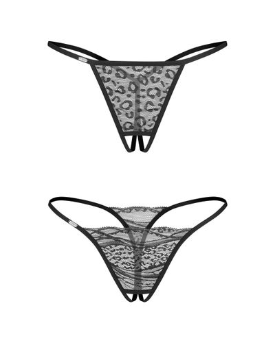 bianca 2-pak stringi otwarte 2xl/3xl obsessive na Arena.pl