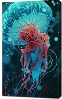 Obraz 60x100cm Meduza - Tańcząca z Wodami