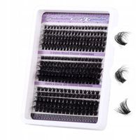 270 SZT SAMODZIELNEGO PRZEDŁUŻANIA RZĘS D CURL CLUSTER IN LASHES PREMIUM