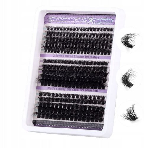 270 SZT SAMODZIELNEGO PRZEDŁUŻANIA RZĘS D CURL CLUSTER IN LASHES PREMIUM na Arena.pl