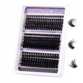 270 SZT SAMODZIELNEGO PRZEDŁUŻANIA RZĘS D CURL CLUSTER IN LASHES PREMIUM