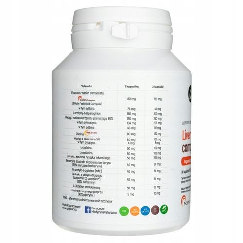 Aliness LIVER REGENERATION Complex Cholina 90 kaps. na Arena.pl