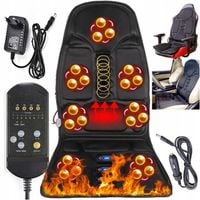 MATA GRZEWCZA NA FOTEL SIEDZENIE PODGRZEWANA MATA MASUJĄCA WIBRACYJNA HIT !