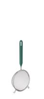 Sitko nierdzewne z rączką 7 cm PRACTICO stal tworzywo zielony ciemny