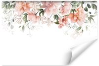 Fototapeta Różowe KWIATY Natura Rośliny 3D 368cm x 254cm