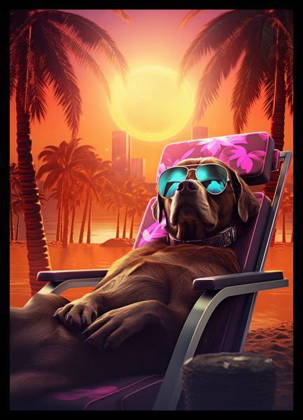 Plakat 29,7x42cm Lato w Stylu zdjęcie 2