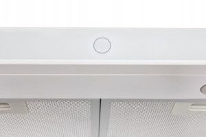 Okap kuchenny biały 50 podszafkowy wolnostojący oświetlenie led na Arena.pl