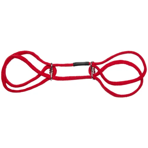 doc johnson soft cotton - bawełniane mankiety z pierścieniem, czarne na Arena.pl