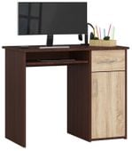 BIURKO PIN 90 cm WENGE / SONOMA WOLNOSTOJĄCE