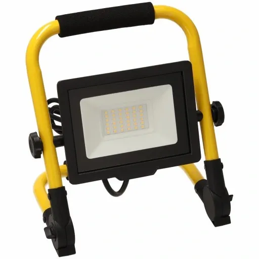 HALOGEN LED 50W Roboczy Budowlany IP65 z Uchwytem zdjęcie 3