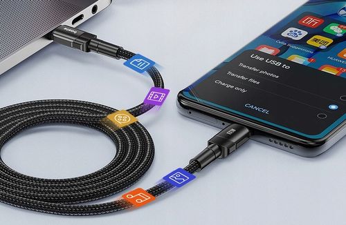 BOSTE SZYBKI UNIWERSALNY KABEL USB-C TYP-C PRZEWÓD QC PD 100W BEZPIECZNY 3M na Arena.pl