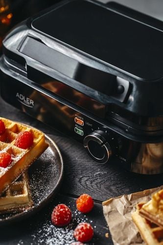 Gofrownica 2000W XXL na 2 duże gofry Płynna regulacja temperatury na Arena.pl