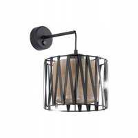 KINKIET LAMPA ŚCIENNA TK LIGHTING HARMONY 5950 BRĄZOWY 1XE27