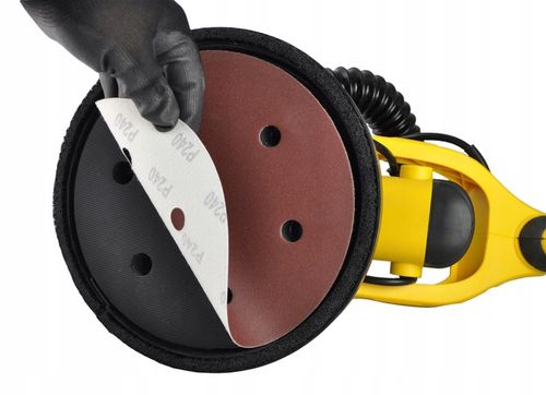 Szlifierka do Gipsu Gładzi Tynku Ścian Sufitów Bezpyłowa Żyrafa LED na Arena.pl