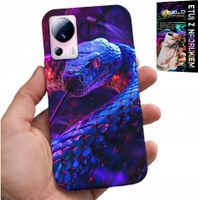 ETUI DO XIAOMI 13 LITE - WĄŻ KOBRA GRZECHOTNIK GADY CASE + FOLIA
