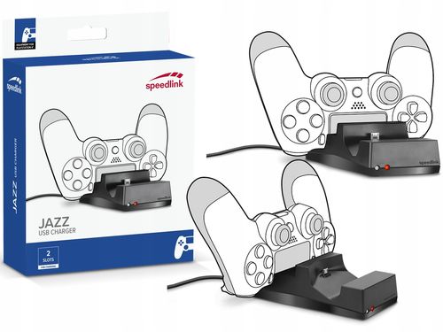 Akcesoria SpeedLink JAZZ USB ładowarka (PS4) na Arena.pl