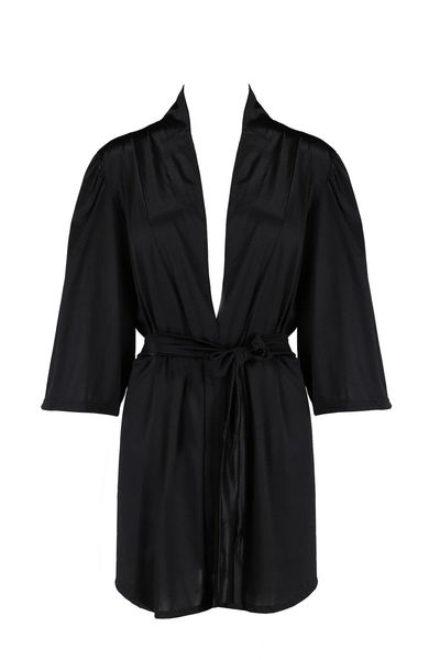 Sybilla Peignoir Black S/M - Casmir zdjęcie 5