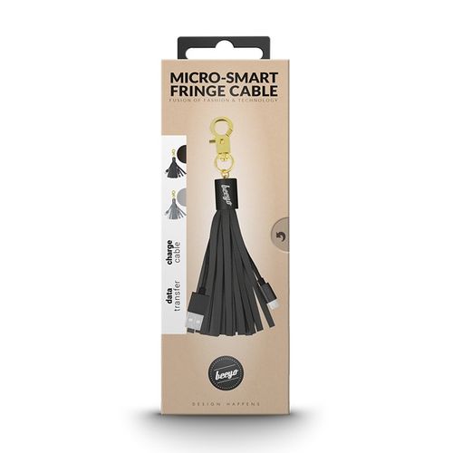 Beeyo Smart Fringe kabel micro-USB czarny na Arena.pl
