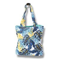 Torba na zakupy bawełniana shopperka torba shopper torba zakupowa monstera