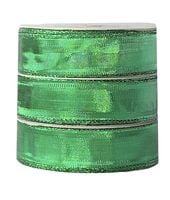 Tasiemka metaliczna z drutem 25 mm (2086)