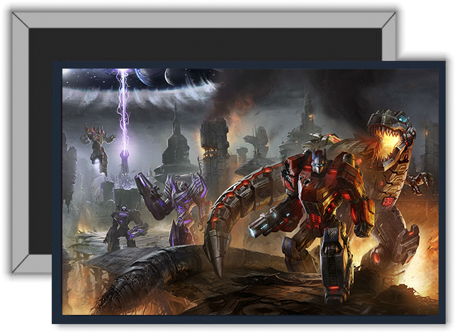 Magnes metalowy Transformers zdjęcie 1