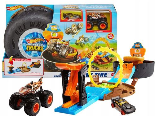 Hot Wheels Monster Trucks Opona Kaskaderska arena na Arena.pl