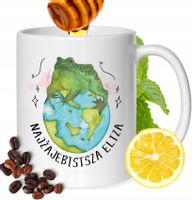 Kubek Dla Elizy Koleżanki Przyjaciółki Żony Prezent Z Nadrukiem Biały 330Ml