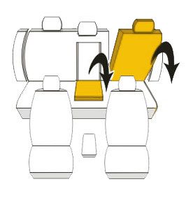 Pokrowce MIAROWE do Toyota Avensis sedan 03-08r. P3 zdjęcie 3