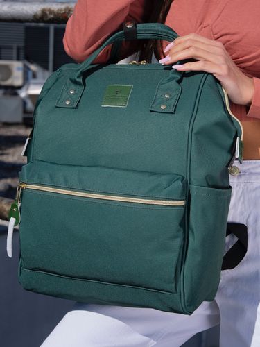 plecak materiałowy ptn alfa-5990 dark green na Arena.pl
