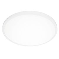 Biała lampa przysufitowa Pelaro LED 48W 3000K do przedpokoju