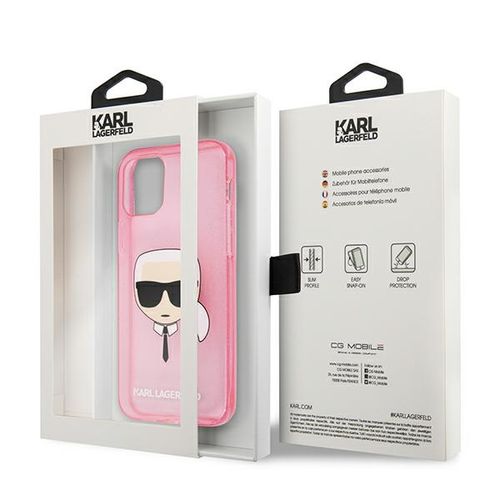 Etui Karl Lagerfeld do iPhone 13 mini, Różowy na Arena.pl