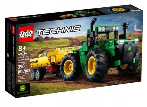 LEGO TECHNIC 42136 TRAKTOR JOHN DEERE 9620R 4WD na Arena.pl