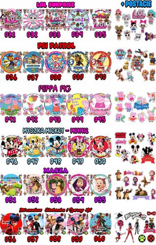 ZESTAW OPŁATEK NA TORT 30CM +17 POSTACI - LAMINE YAMAL + IMIĘ 24CM 26CM na Arena.pl