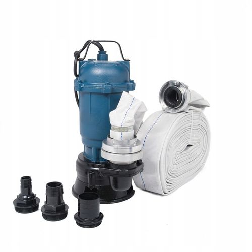 POMPA DO WODY SZAMBA Z ROZDRABNIACZEM + WĄŻ 20M + KOŃCÓWKI na Arena.pl